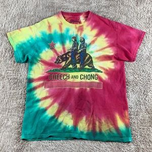 Chech & Chong Tie Dye Tshirt